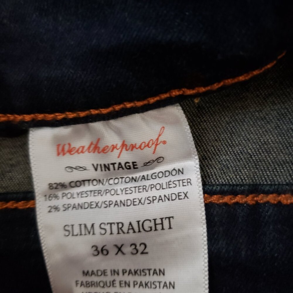 Men’s Vintage Comfort Blue Jeans NWT 36x32 - Picture 3 of 9